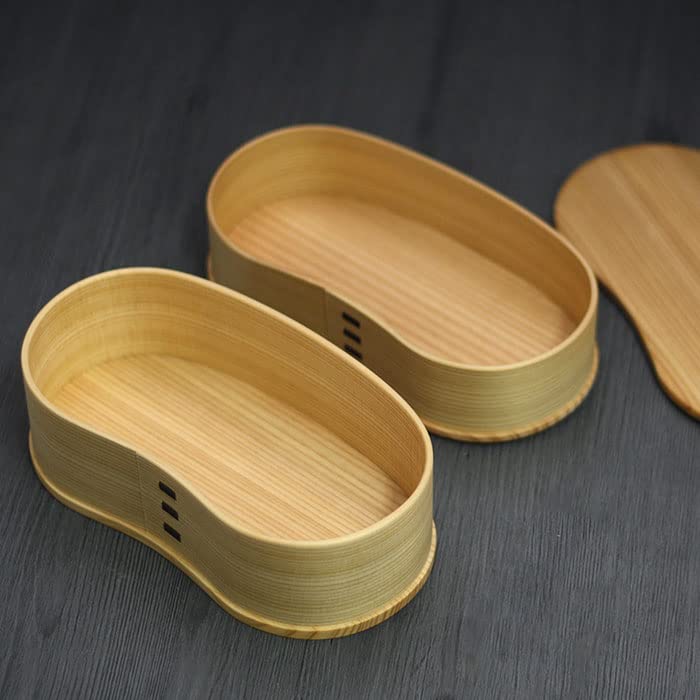 Amazon | 曲げわっぱ 弁当箱 はんごう弁当箱 2段 秋田杉 大館工芸社